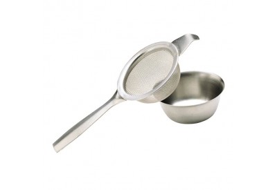 Kitchen Craft Le 'Xpress Tea Strainer and Stand (with drip bowl)